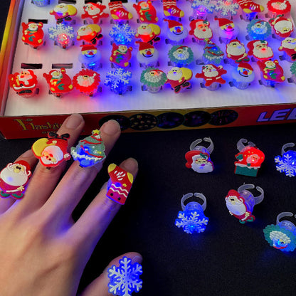 Christmas LED Luminous Ring Toy For Girls