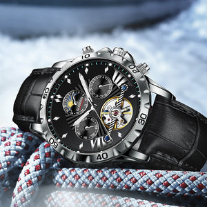 GLENAW Men's Watch Automatic Mechanical