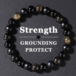 Jin Yaoshi Universal Black Agate Bracelet