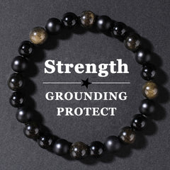 Jin Yaoshi Universal Black Agate Bracelet