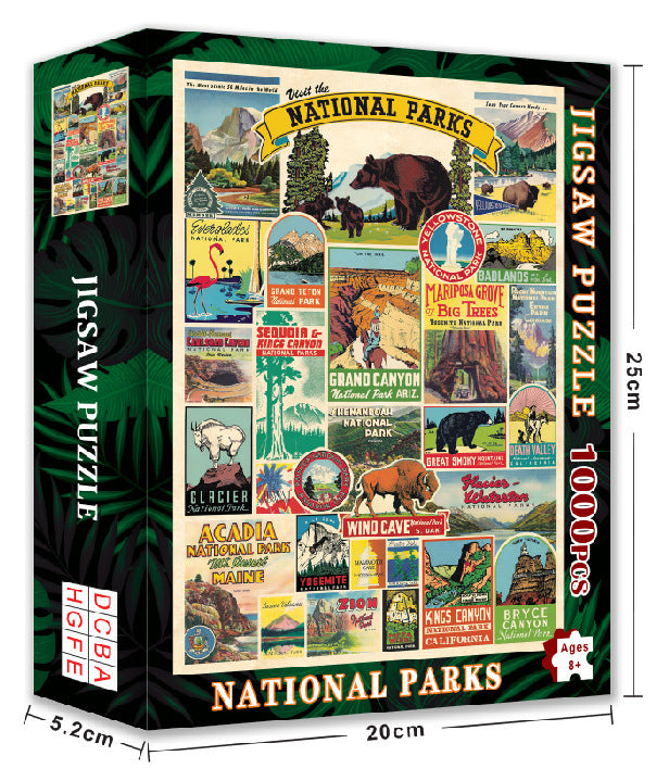 Jingsaw 1000 Pieces of Puzzles