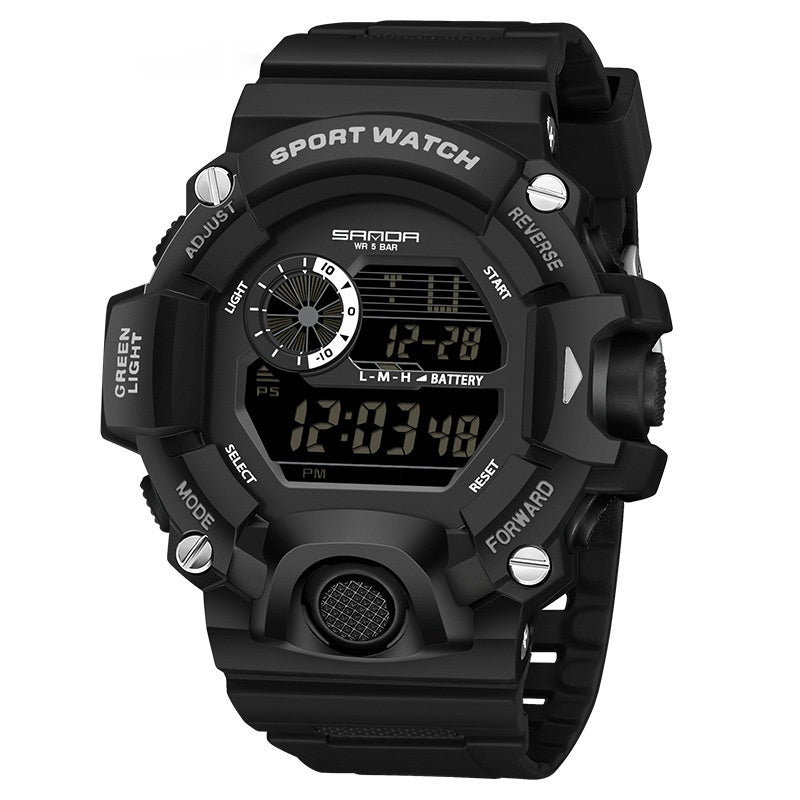 SANDA Men's Sport Watch Multi-functional Waterproof