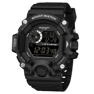 SANDA Men's Sport Watch Multi-functional Waterproof