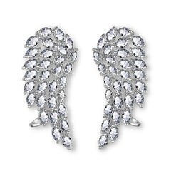 CWW Zirconia Stud Earrings For Women