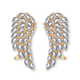 CWW Zirconia Stud Earrings For Women