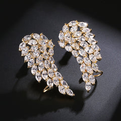 CWW Zirconia Stud Earrings For Women