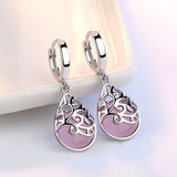 925 Silver-Plated Women Moonlight Opal Totem