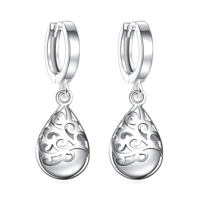 925 Silver-Plated Women Moonlight Opal Totem