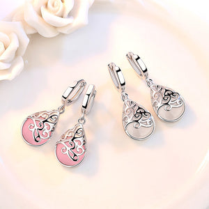925 Silver-Plated Women Moonlight Opal Totem