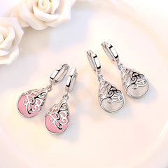 925 Silver-Plated Women Moonlight Opal Totem
