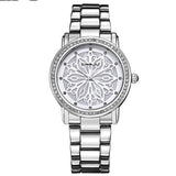 CRRJU Women's Steel Band Diamond Watch