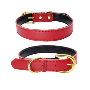 PEAR TANNERY Cowhide Pet Dog Collar