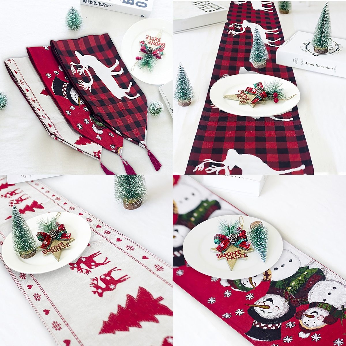 Christmas Table Runner Decorations