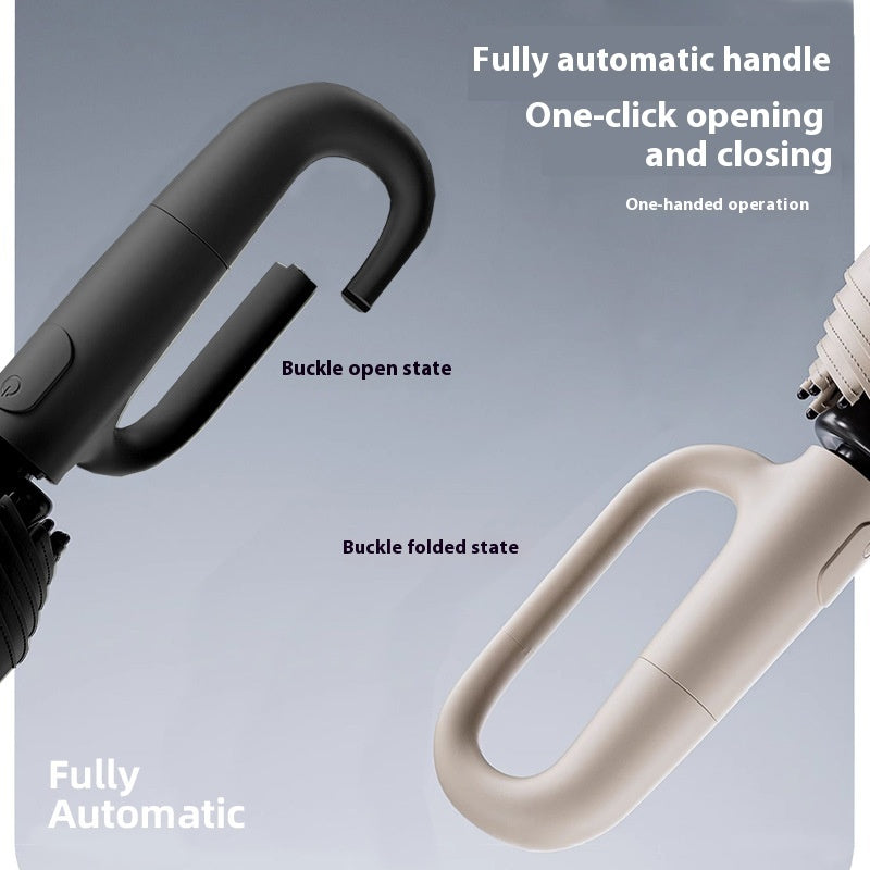 Zuodu Portable Automatic Ring Buckle Umbrella