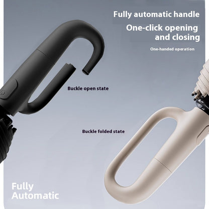 Portable Automatic Ring Buckle Umbrella