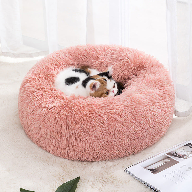 Donut Warm Cat Bed