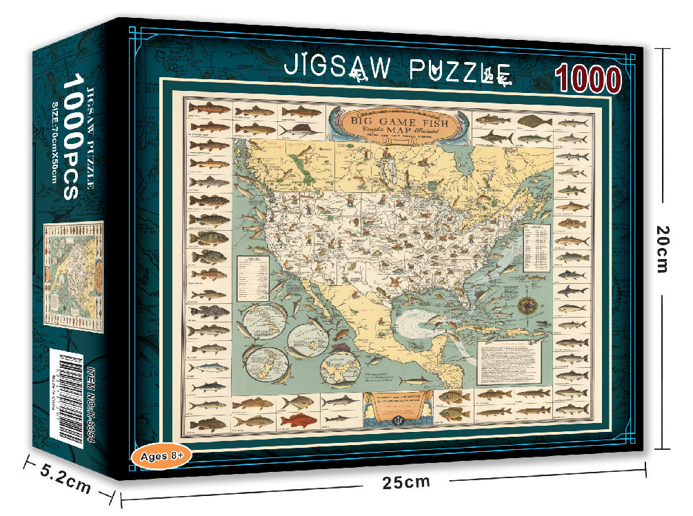 Jingsaw 1000 Pieces of Puzzles