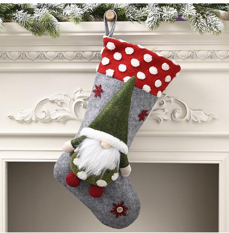 Donken Christmas Decorative Stocking Socks