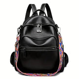 Maxoner Women Fashion Faux Leather Satchel Rucksack