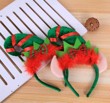 Christmas Sequins Elf Headband