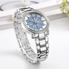 CRRJU Women's Steel Band Diamond Watch