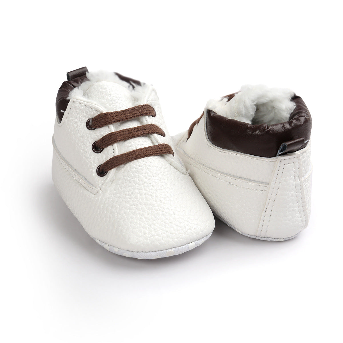 Baby Shoes Suede Leather Sneaker For Boys And Girls