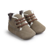 Baby Shoes Suede Leather Sneaker For Boys And Girls