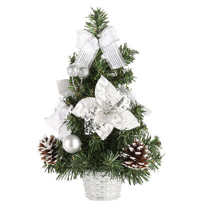 Christmas Mini Artificial Tree Decorations