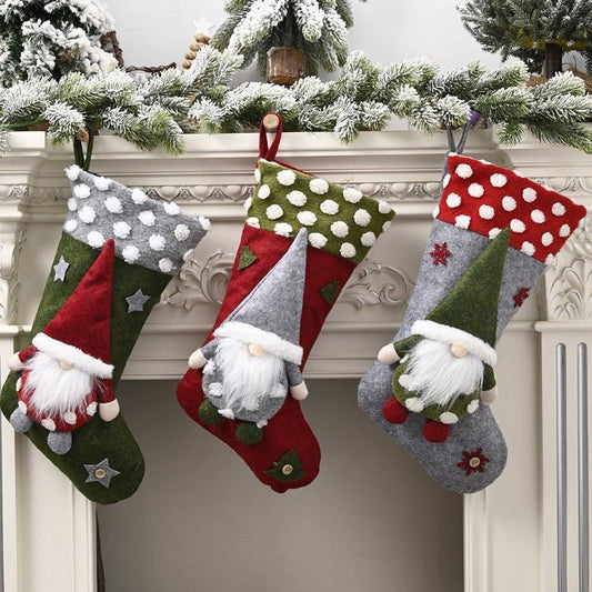 Donken Christmas Decorative Stocking Socks