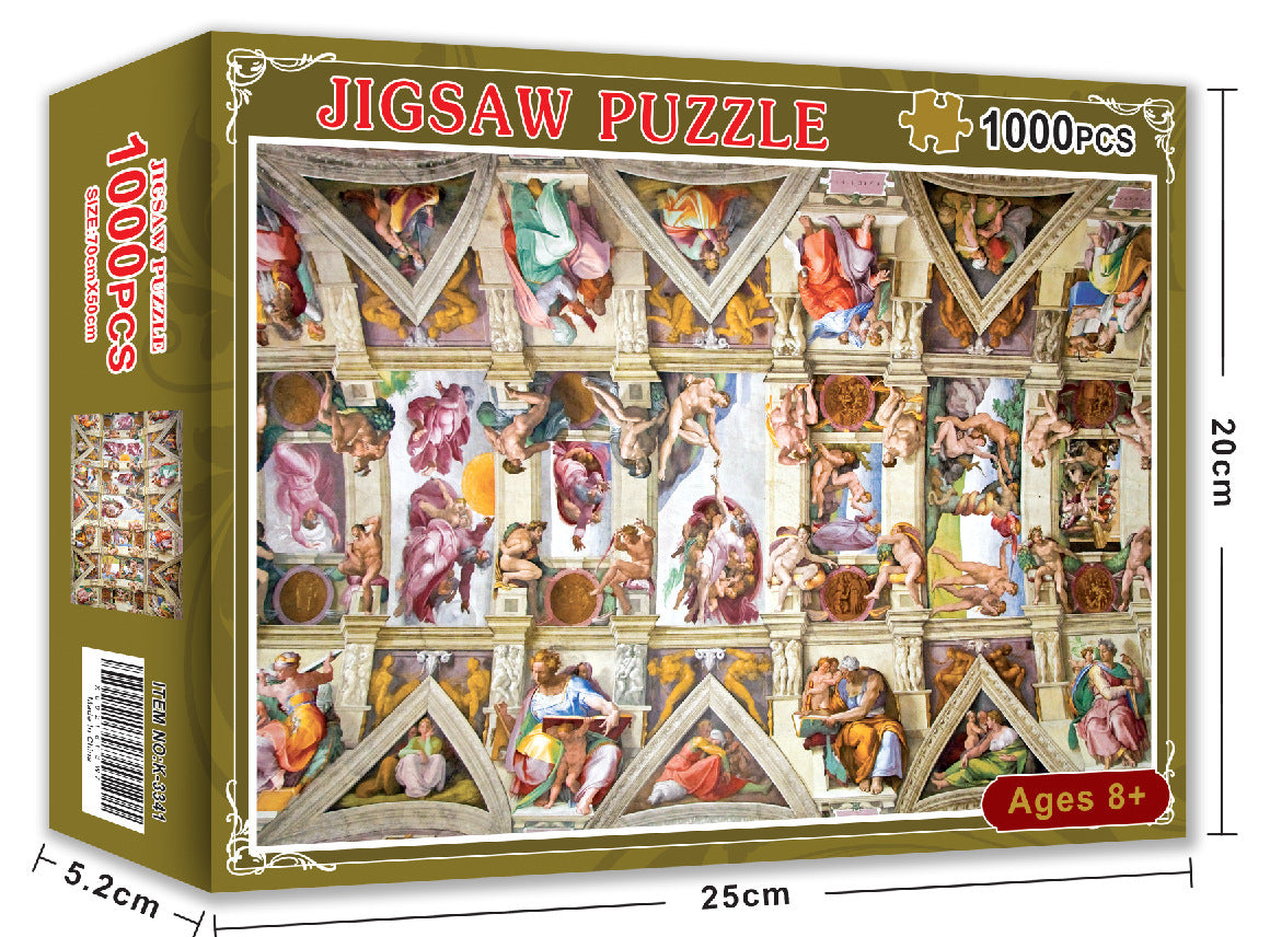 Jingsaw Christmas Halloween 1000 Pieces of Puzzles