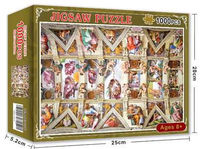 Jingsaw Christmas Halloween 1000 Pieces of Puzzles