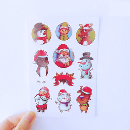 Christmas Tattoo Sticker For Childrens