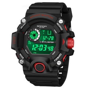 SANDA Men's Sport Watch Multi-functional Waterproof
