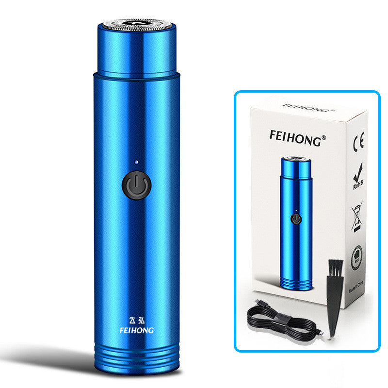 FEIHONG Men Mini Electric Shaver Portable And Rechargeable