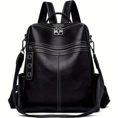Maxoner Women Fashion Faux Leather Satchel Rucksack