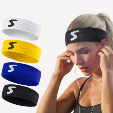 OrionMarts Women Swoosh Headband Fitness