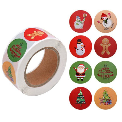 Christmas Decoration Sticker Label