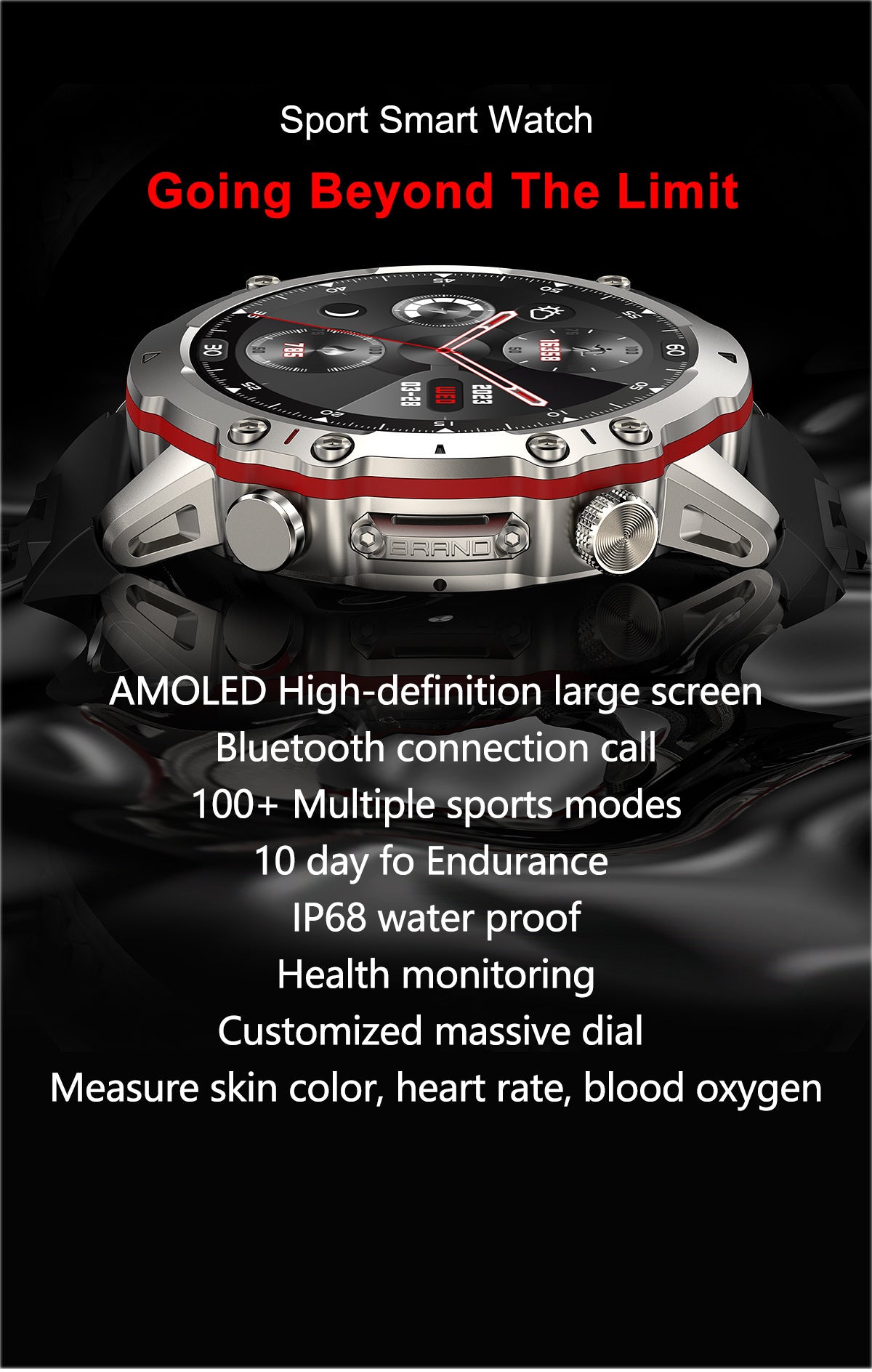 Vwar Falcon Ultra 2 Health Smart Watch