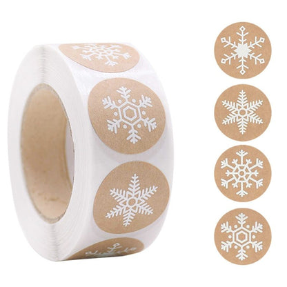 Christmas Decoration Sticker Label