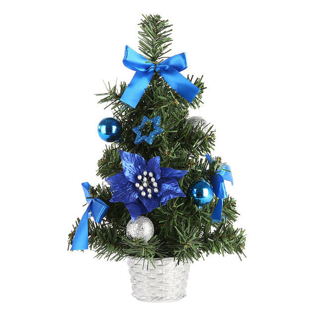 Christmas Mini Artificial Tree Decorations