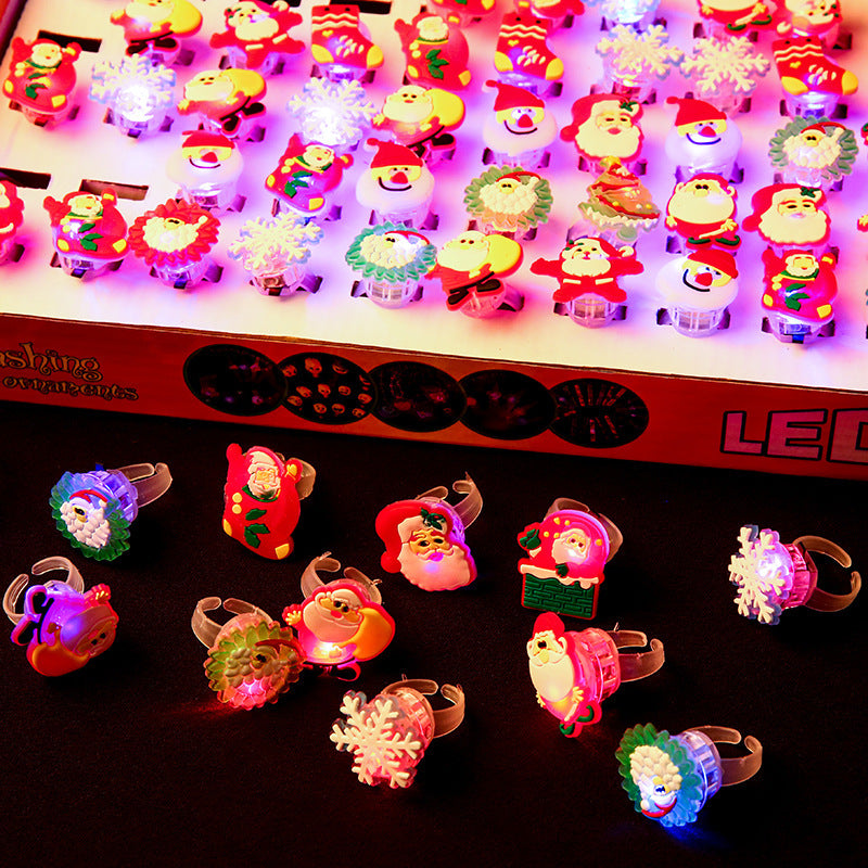 Christmas LED Luminous Ring Toy For Girls