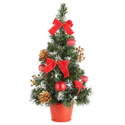 Christmas Mini Artificial Tree Decorations