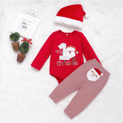 Chamie Christmas Santa Claus Kids Set