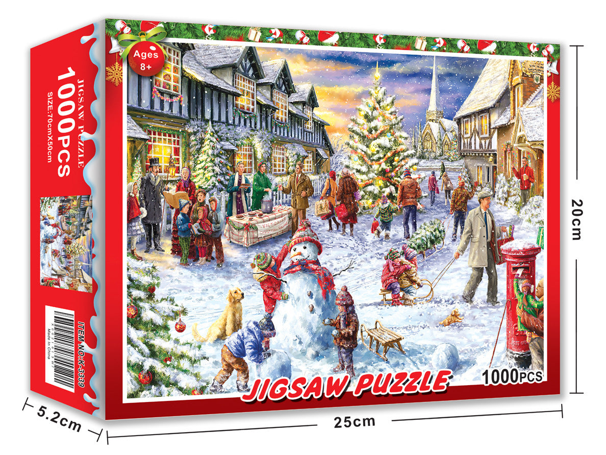 Jingsaw Christmas Halloween 1000 Pieces of Puzzles