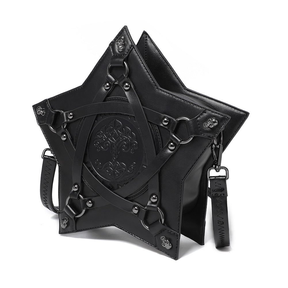 Romwe Women's Gothic Embossed Bag