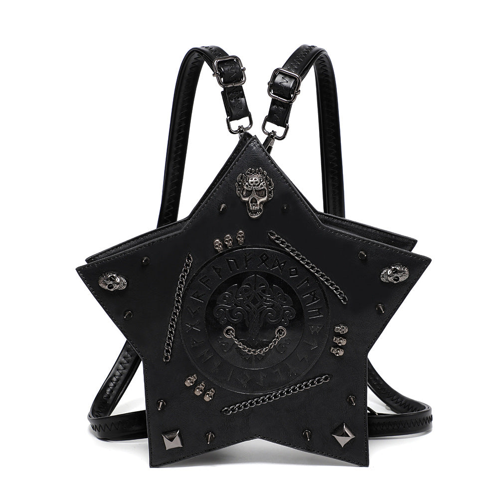 Romwe Women's Gothic Embossed Bag