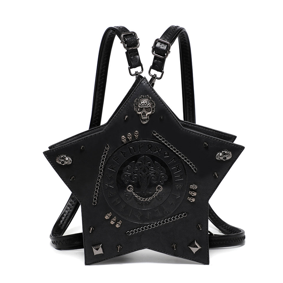 Romwe Women's Gothic Embossed Bag