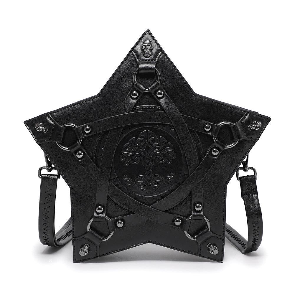 Romwe Women's Gothic Embossed Bag