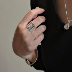 Agate S 925 Sterling Silver Ring For Women