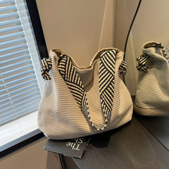 Corduroy Women Versatile Fashion  Shoulder Bag